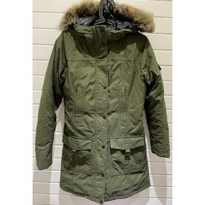 The North Face Women Parka Jacket Green Hy-Vent size:S